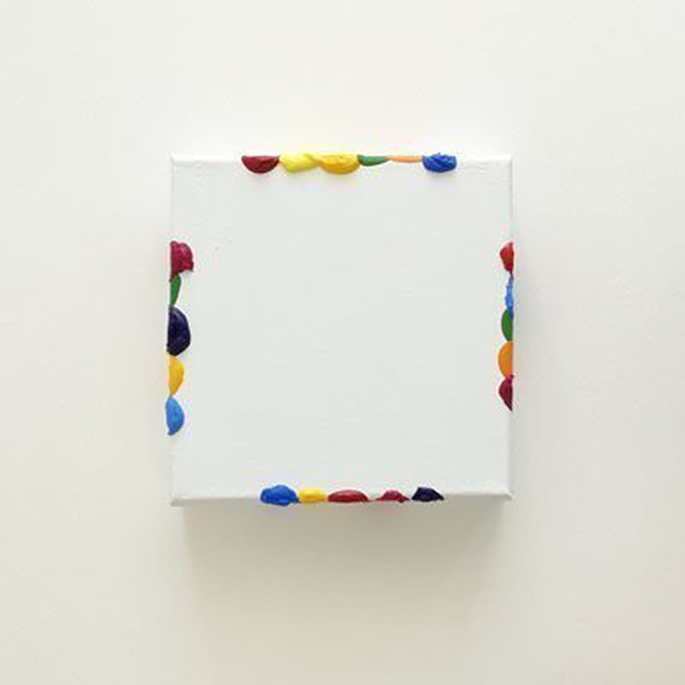 ANTONIO CAMBA · AVE FENIX - COLOR I — Acrílico sobre lienzo · 20 × 20 cm · 2018