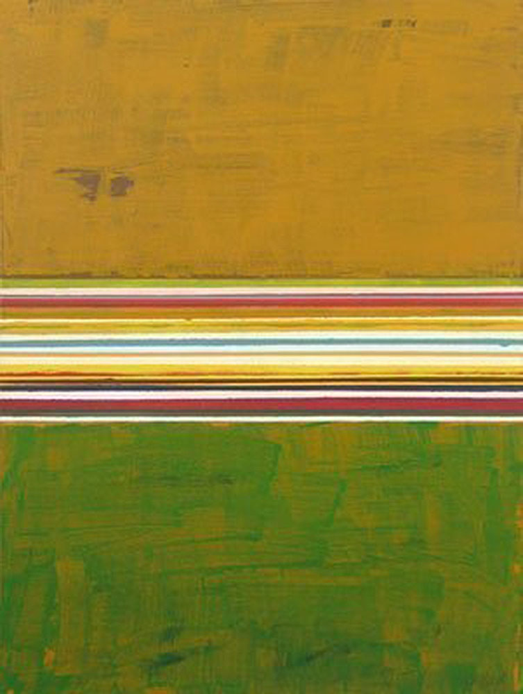 ANTONIO CAMBA · FRONTERAS 2 — Acrílico sobre lienzo · 60×80 cm · 2009