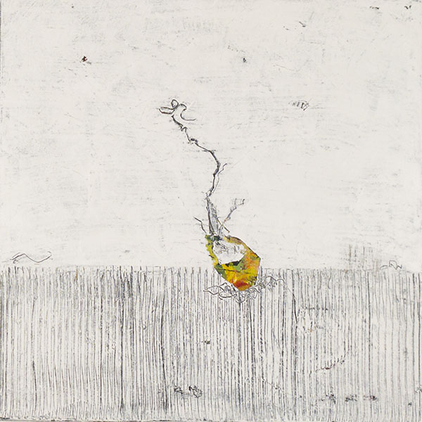 Obra de la serie Semillas de Antonio Camba